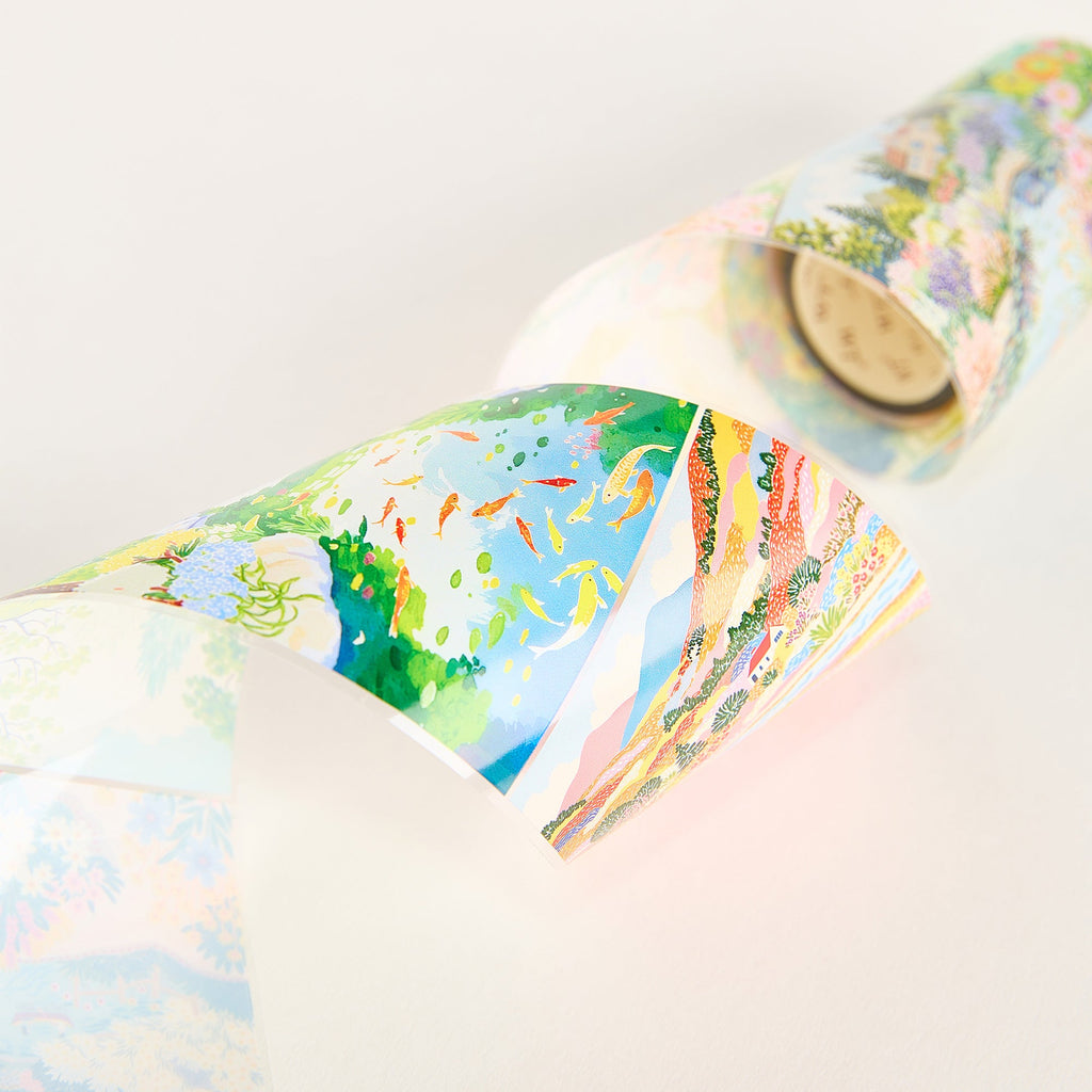 Spring Canvas Wide Washi/PET Tape
