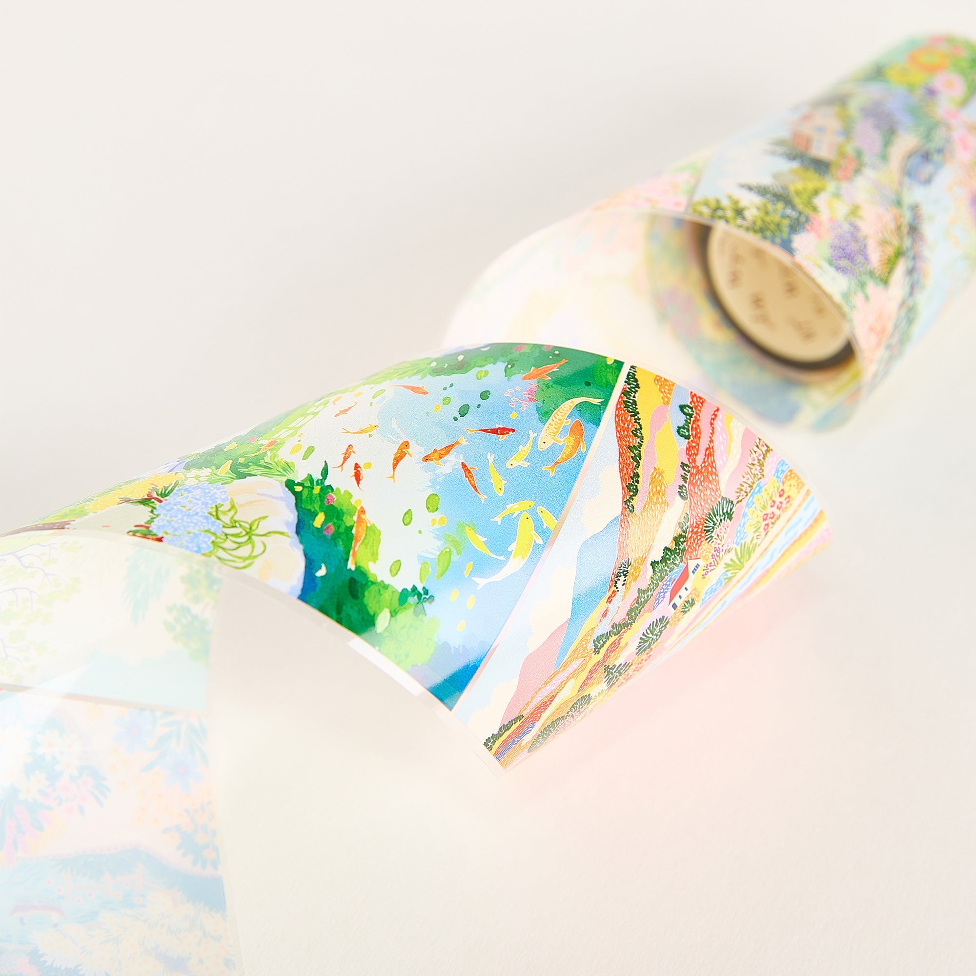 Spring Canvas Wide Washi/PET Tape