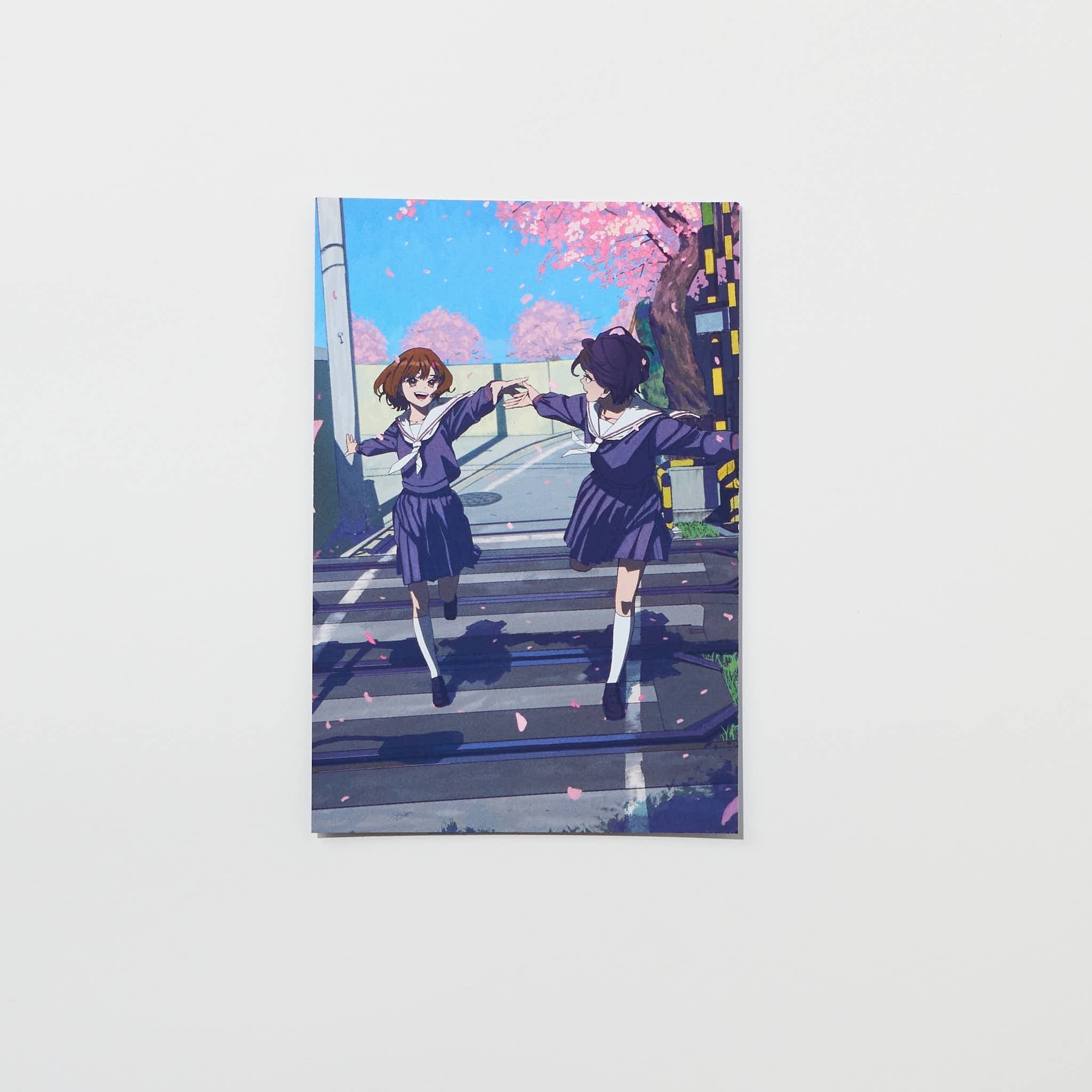 "Pink Rain" Postcard by Nitnglll / Bungu