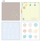 STUDY HOLIC Memo Pad Square / GreenFlash