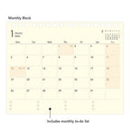 Plus Stand Diary 2026 / MIDORI