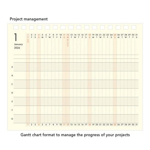 Plus Stand Diary 2026 / MIDORI