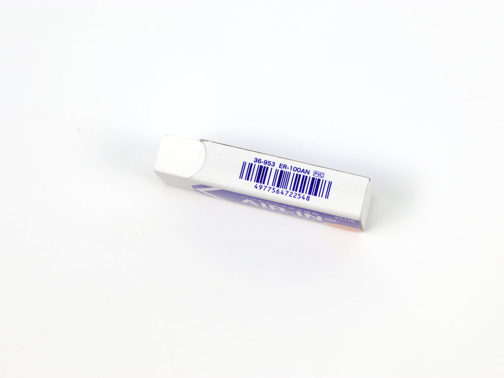 Plus Air-In Plastic Eraser