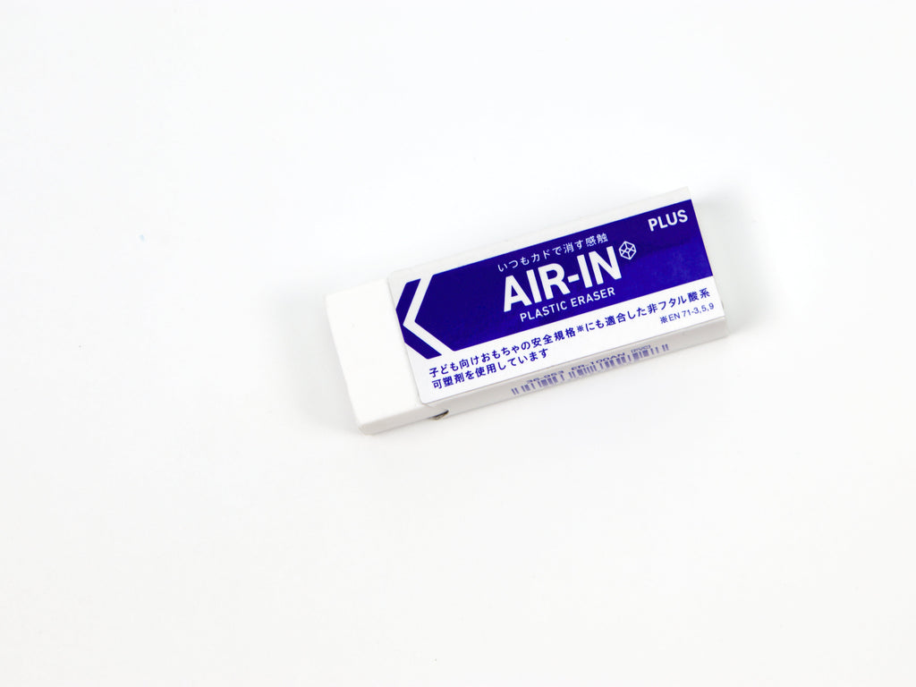 Plus Air-In Plastic Eraser