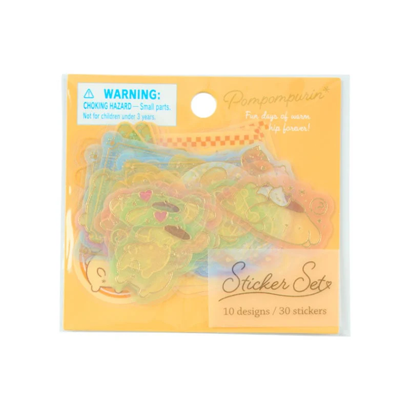 Sanrio Gold Foil Sticker Set