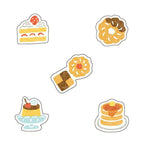 Pochitto Cafe Flake Seal Stickers / Furukawa Shiko