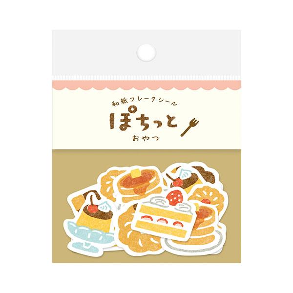Pochitto Cafe Flake Seal Stickers / Furukawa Shiko