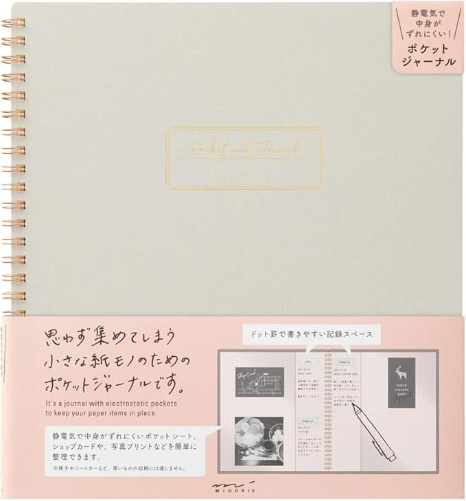 Pocket and Journal Notebook / MIDORI