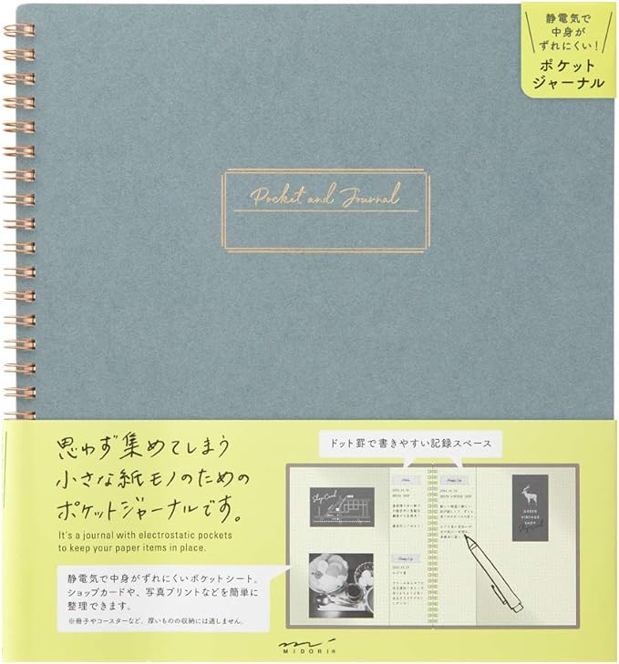 Pocket and Journal Notebook / MIDORI