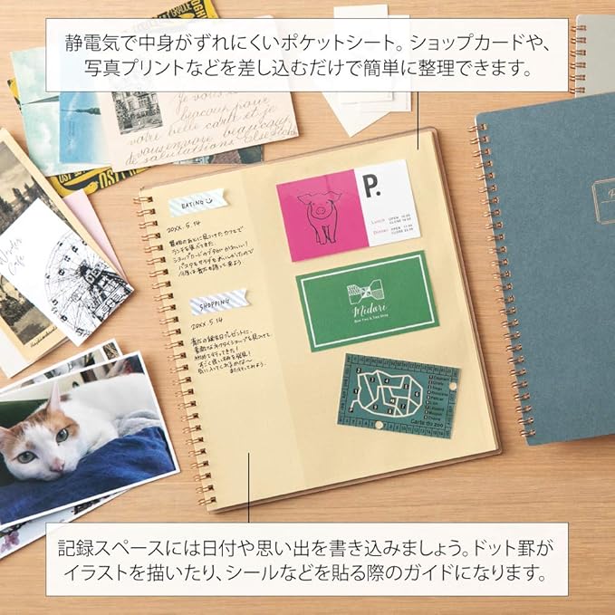 Pocket and Journal Notebook / MIDORI