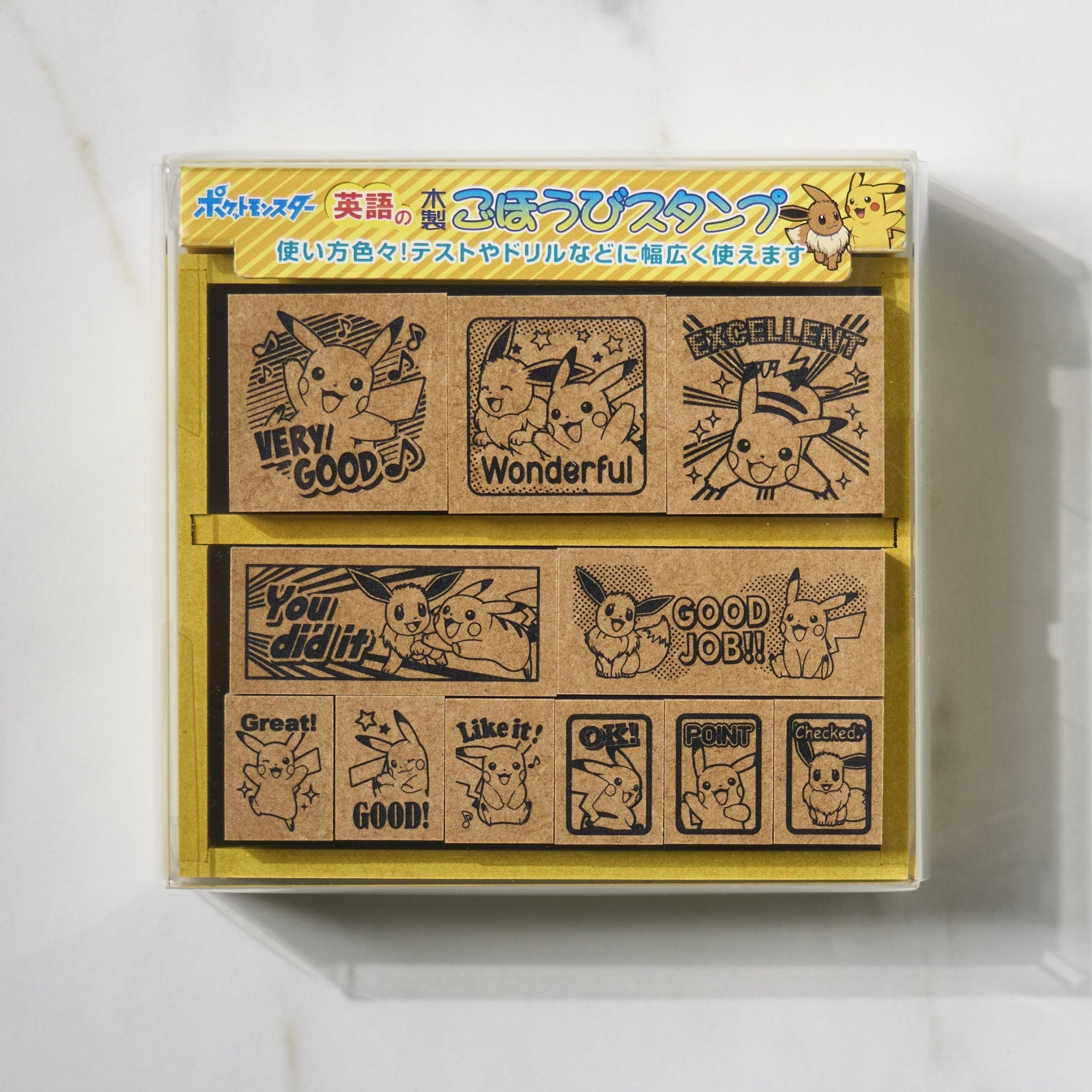 Pokémon Reward Stamp Set English ver / BEVERLY