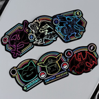 Pokemon Neon Sticker Pack