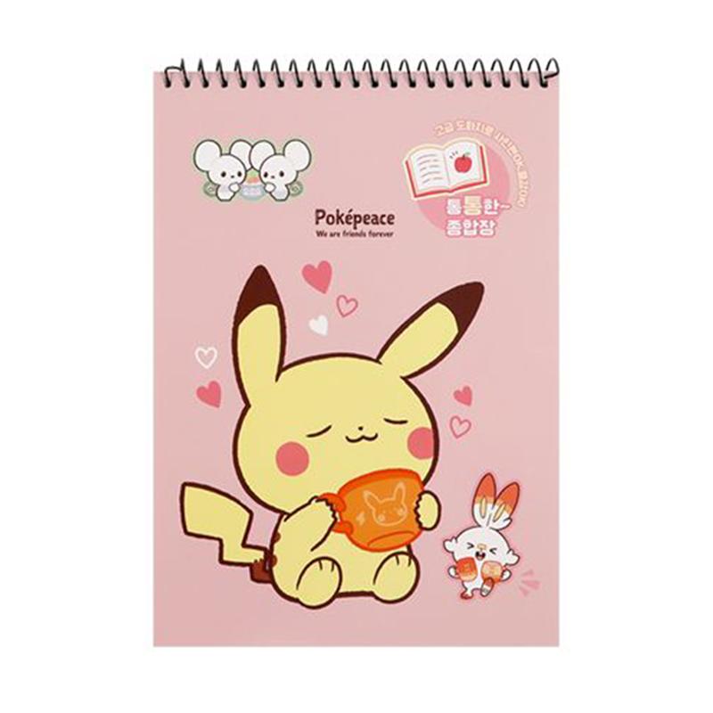 Pokemon Pokepeace Spiral Notepad
