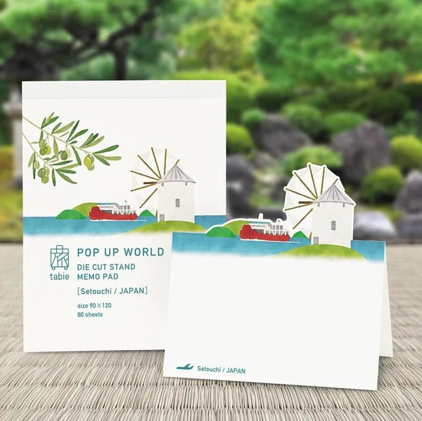 Pop-Up Japan Die-Cut Stand Memo Pad / Marumo Printing