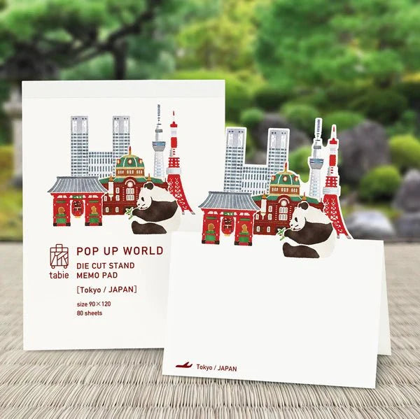 Pop-Up Japan Die-Cut Stand Memo Pad / Marumo Printing