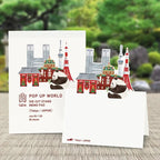 Pop-Up Japan Die-Cut Stand Memo Pad / Marumo Printing