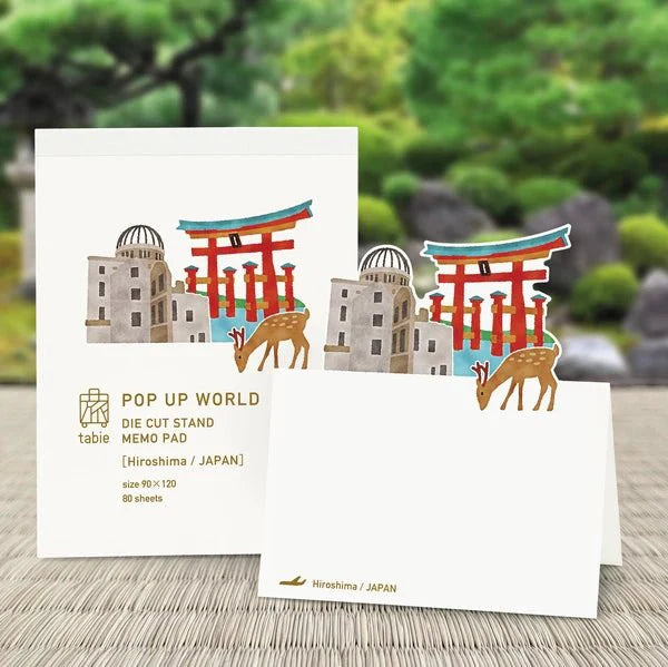 Pop-Up Japan Die-Cut Stand Memo Pad / Marumo Printing