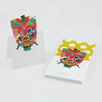 Pop-Up Lion Dance Die-Cut Stand Engimon Memo / Marumo Printing