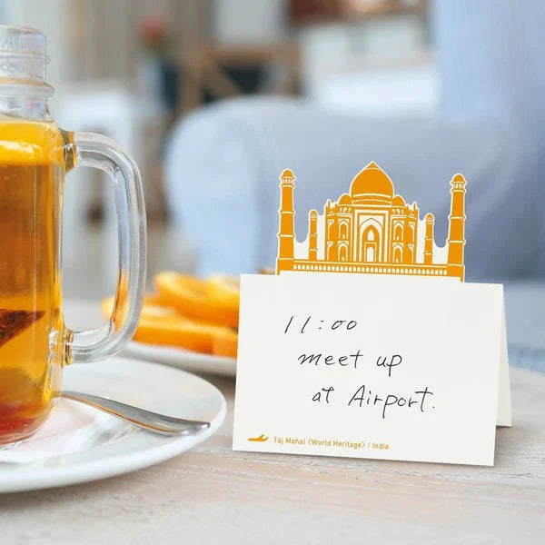 Pop-Up World Die-Cut Stand Memo Pad / Marumo Printing