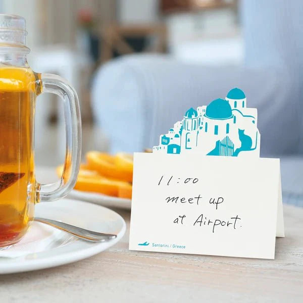Pop-Up World Die-Cut Stand Memo Pad / Marumo Printing