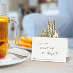 Pop-Up World Die-Cut Stand Memo Pad / Marumo Printing