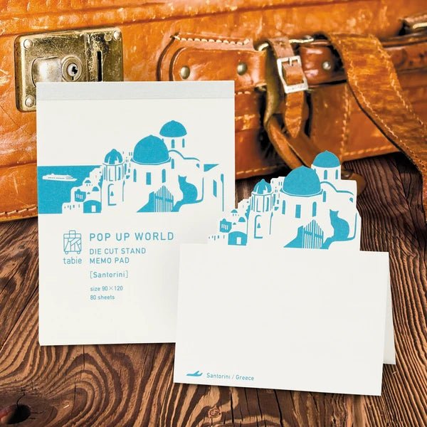 Pop-Up World Die-Cut Stand Memo Pad / Marumo Printing