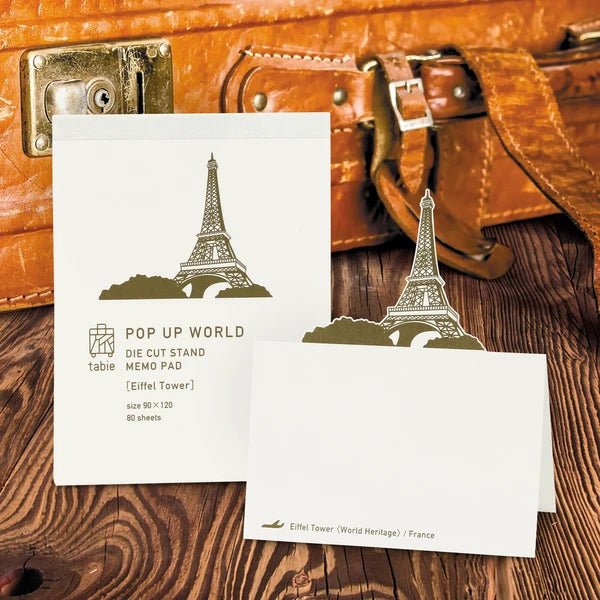 Pop-Up World Die-Cut Stand Memo Pad / Marumo Printing