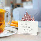 Pop-Up World Die-Cut Stand Memo Pad / Marumo Printing