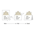 Pop-Up World Die-Cut Stand Memo Pad / Marumo Printing