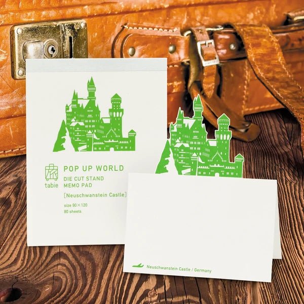 Pop-Up World Die-Cut Stand Memo Pad / Marumo Printing