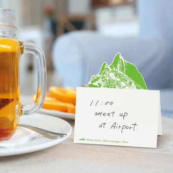 Pop-Up World Die-Cut Stand Memo Pad / Marumo Printing