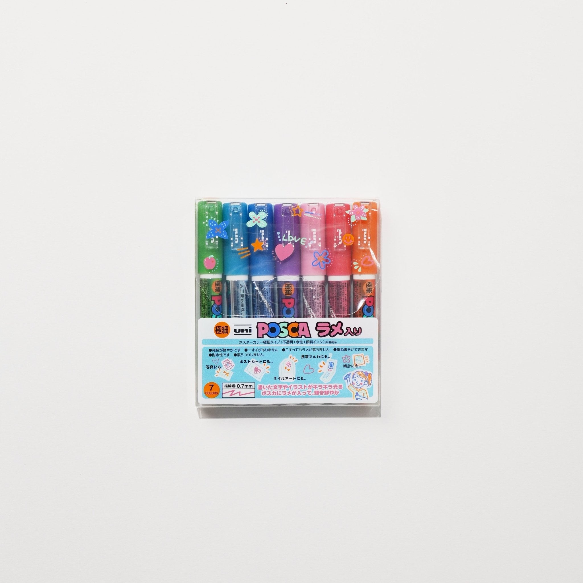 POSCA Marker Glitter / uni Mitsubishi Pencil