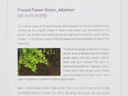 Appree Pressed Flower Stickers