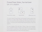 Appree Pressed Flower Stickers