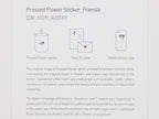 Appree Pressed Flower Stickers