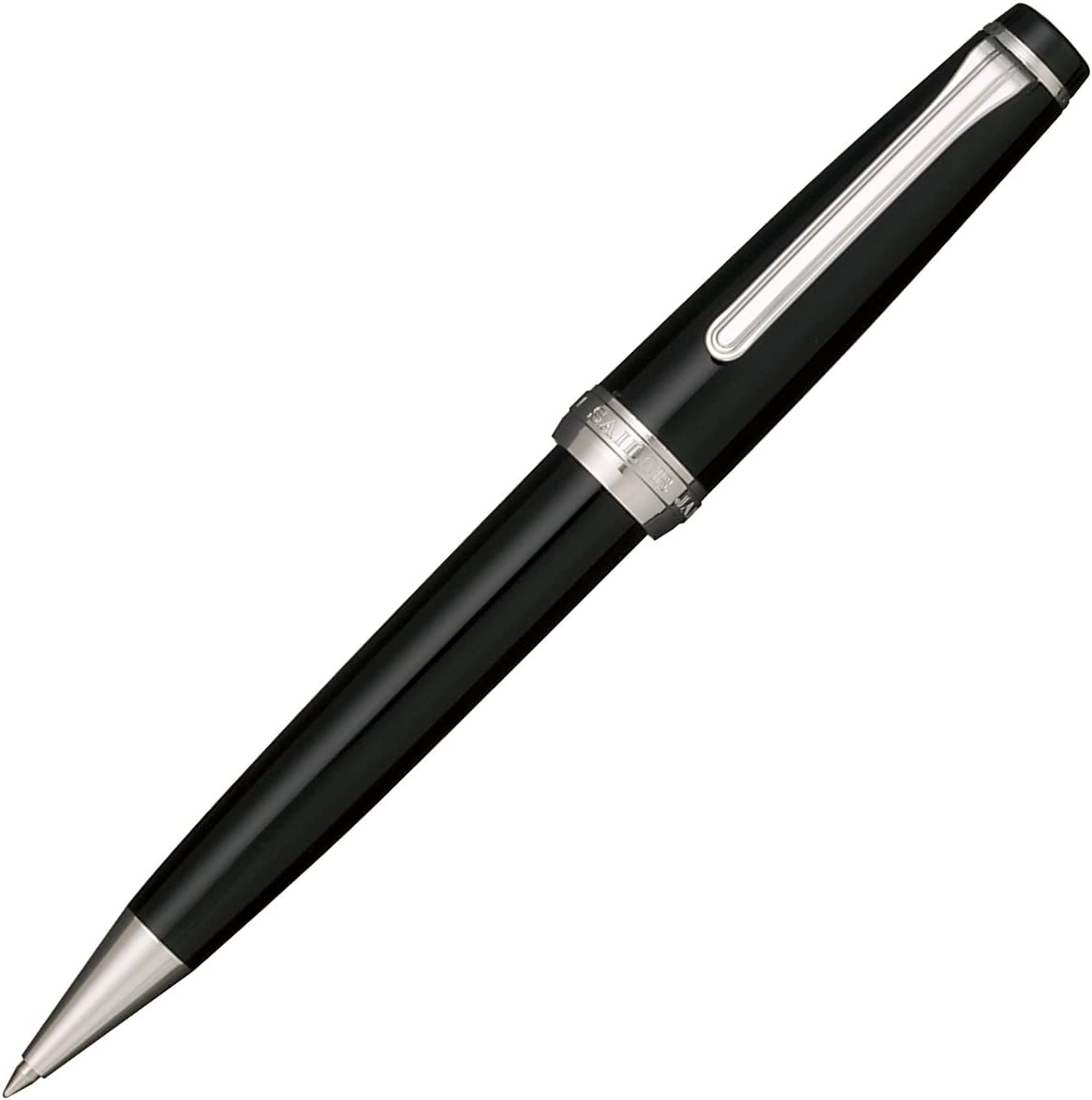 Professional Gear Black Ballpoint Pen / Sailor