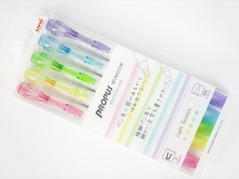 Propus Window Color Marker 5 Color Set