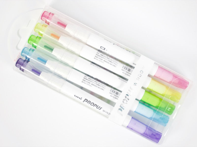 Propus Window Color Marker 5 Color Set