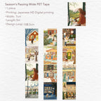 Season's Passing Wide Washi/PET Tape