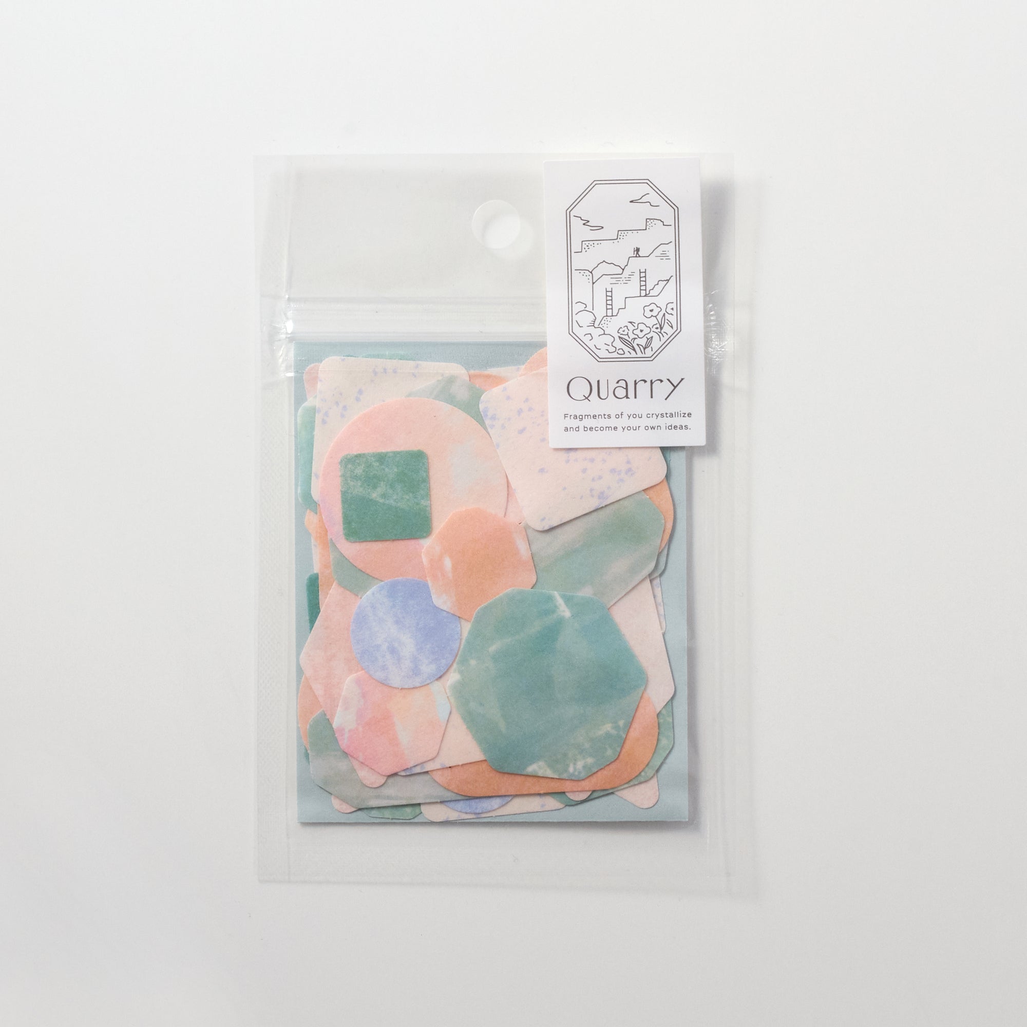 Quarry Stone Seal Stickers / IROHA PUBLISHING