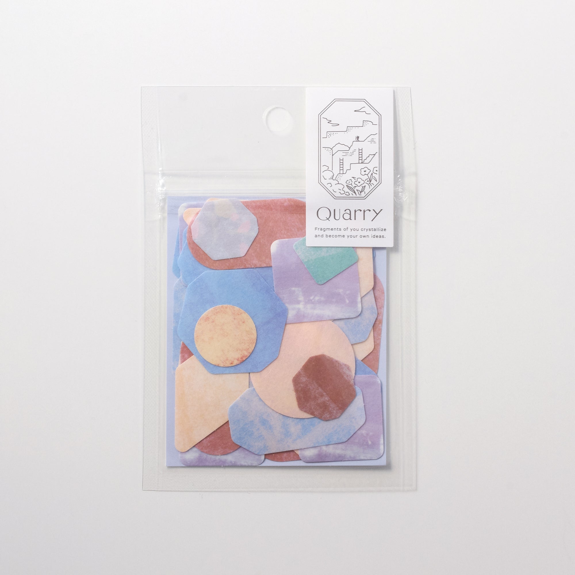 Quarry Stone Seal Stickers / IROHA PUBLISHING