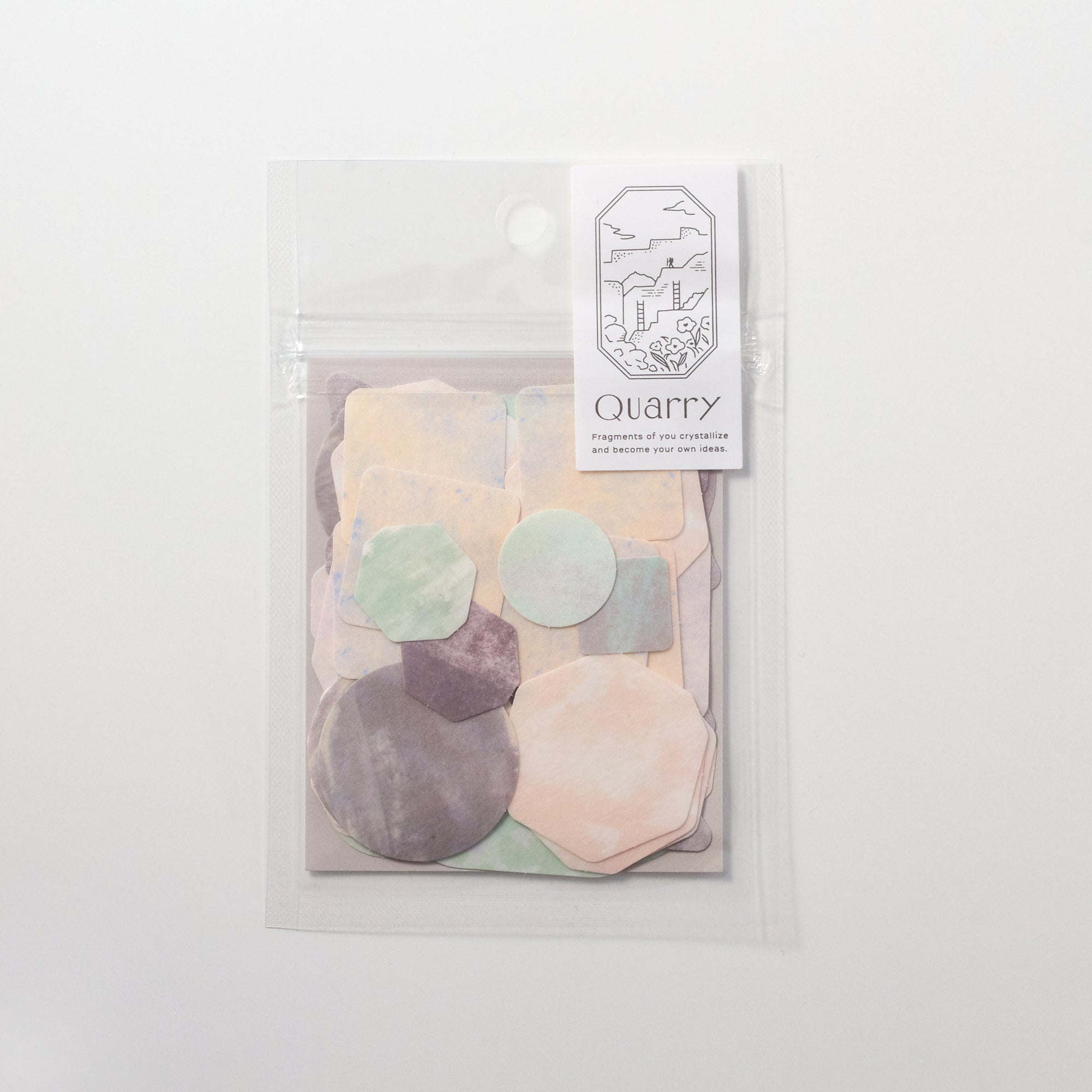 Quarry Stone Seal Stickers / IROHA PUBLISHING