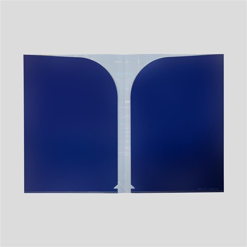 Railway Route Map Clear File Kansai Japanese Blue / Tokyo Cartographic
