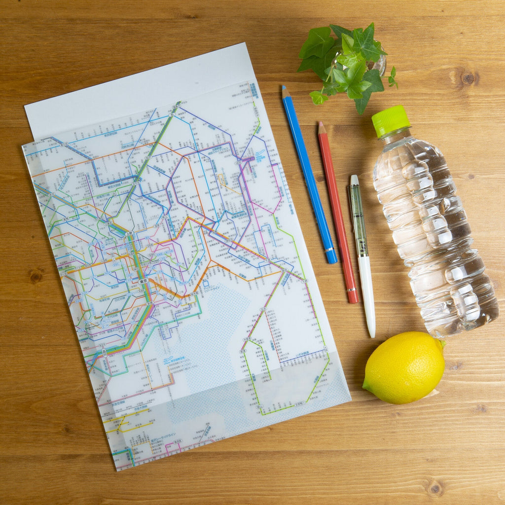 Railway Route Map Clear File Metropolitan Area / Tokyo Cartographic