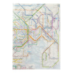Railway Route Map Clear File Metropolitan Area / Tokyo Cartographic