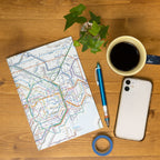 Railway Route Map Notebook A5 Tokyo Metropolitan Area / Tokyo Cartographic