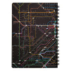 Railway Route Map Ring Notebook Metropolitan Area Japanese / Tokyo Cartographic