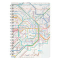 Railway Route Map Ring Notebook Metropolitan Area Japanese / Tokyo Cartographic