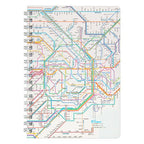 Railway Route Map Ring Notebook Metropolitan Area Japanese / Tokyo Cartographic