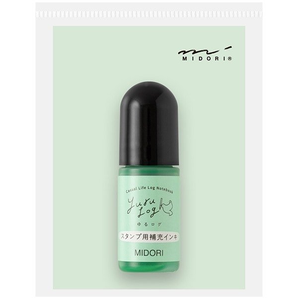 Refill Ink for Yuru Log Stamp / Midori